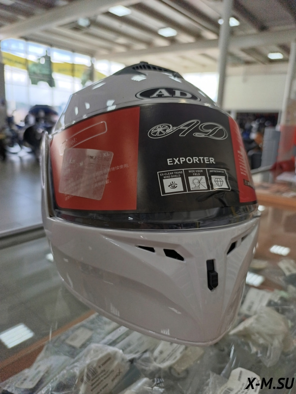 Шлем модуляр HETOSHI X-202 (светополоса,USB-кабель,встр.батарея) цв. Белый р. L Шлем модуляр HETOSHI X-202 (светополоса,USB-кабель,встр.батарея) цв. Белый р. L