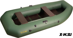 Гребная лодка ПВХ ВЕЛЬБОТ Камыш 3000В СС