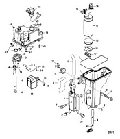 Паросепаратор 4-Х ТАКТНОГО ПЛМ MERCURY 60 Серийный номер от 0P515897 и выше