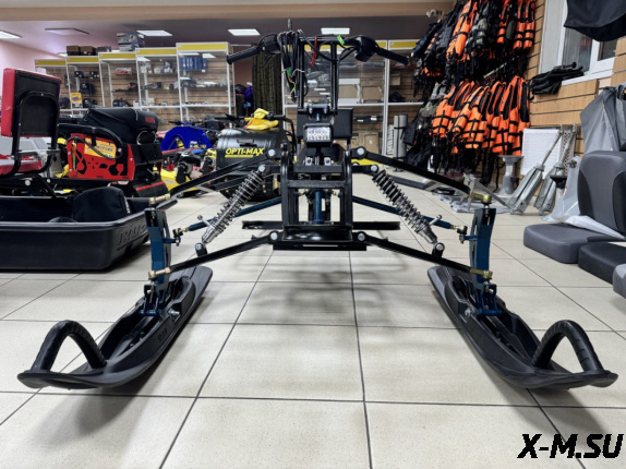 Лыжный модуль IKUDZO TERRAIN (600 гусеница, усилен, пласт.лыжи, с подогревом ручек)