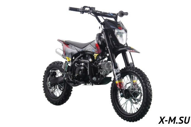 Питбайк FullCrew Power Trasher 125cc 14\12 (п\автомат эл.стартер)
