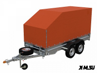 Прицеп Экспедиция Универсал 121320 Евро (комплектация максимальная)