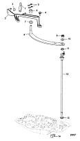Shift Linkage, Remote 4-Х ТАКТНОГО ПЛМ MERCURY 60 Серийный номер от 1C050252 и выше