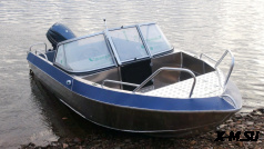Алюминиевая моторная лодка Тактика-460 DC
